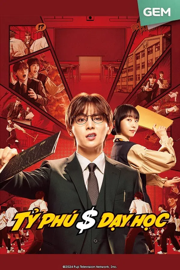Poster phim Tỷ Phú Dạy Học trên PhimMoi